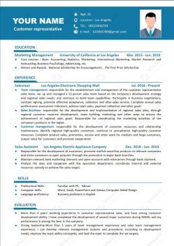 Customer Representative